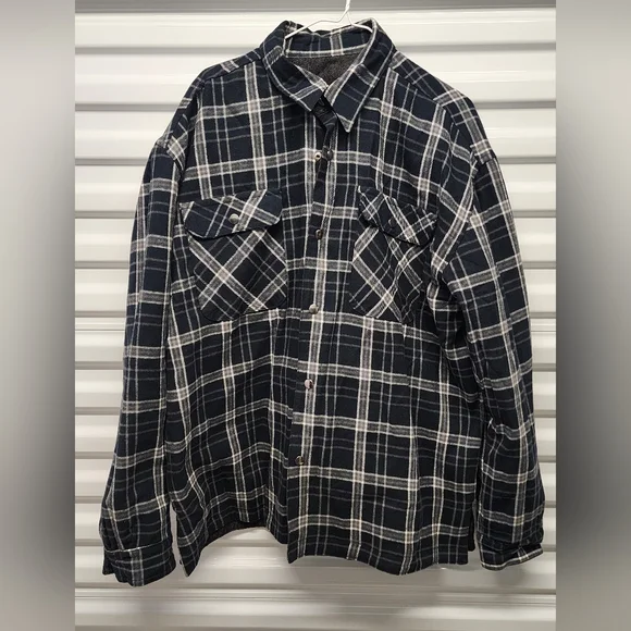 Vintage Men's Marlboro Reversible Jacket Shirt Size XL - Picture 7 of 13